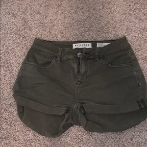 Bullhead Denim Co. Army Green Shorts